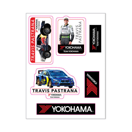 Yokohama  Custom Shape Removable Vinyl Sticker Sheets - Design 1 - 8112155164926
