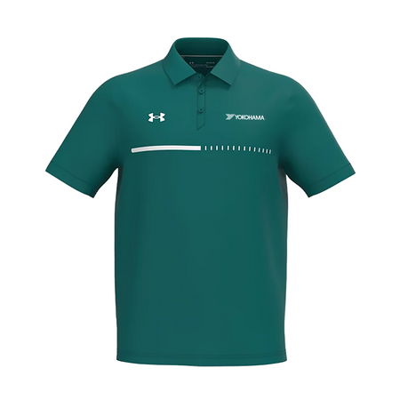 Under Armour Men's  Title Polo - TEAL - 8708360503550