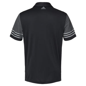 Men's Adidas - Striped Sleeve Sport Shirt