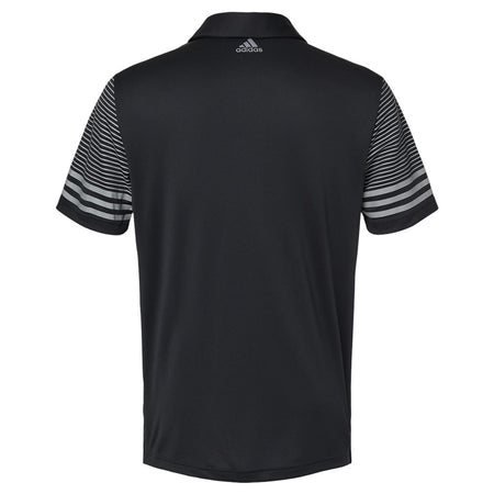 Men's Adidas - Striped Sleeve Sport Shirt - 6958807679153